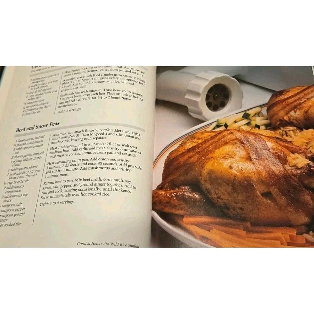 The Kitchen Aid Cookbook Hardback Book cr 1983 Hobart Mixer Recipes